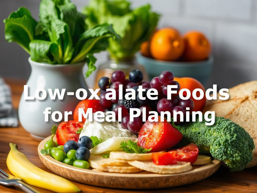 Low-Oxalate Foods for Meal Planning: A Portion-and-Swap Checklist