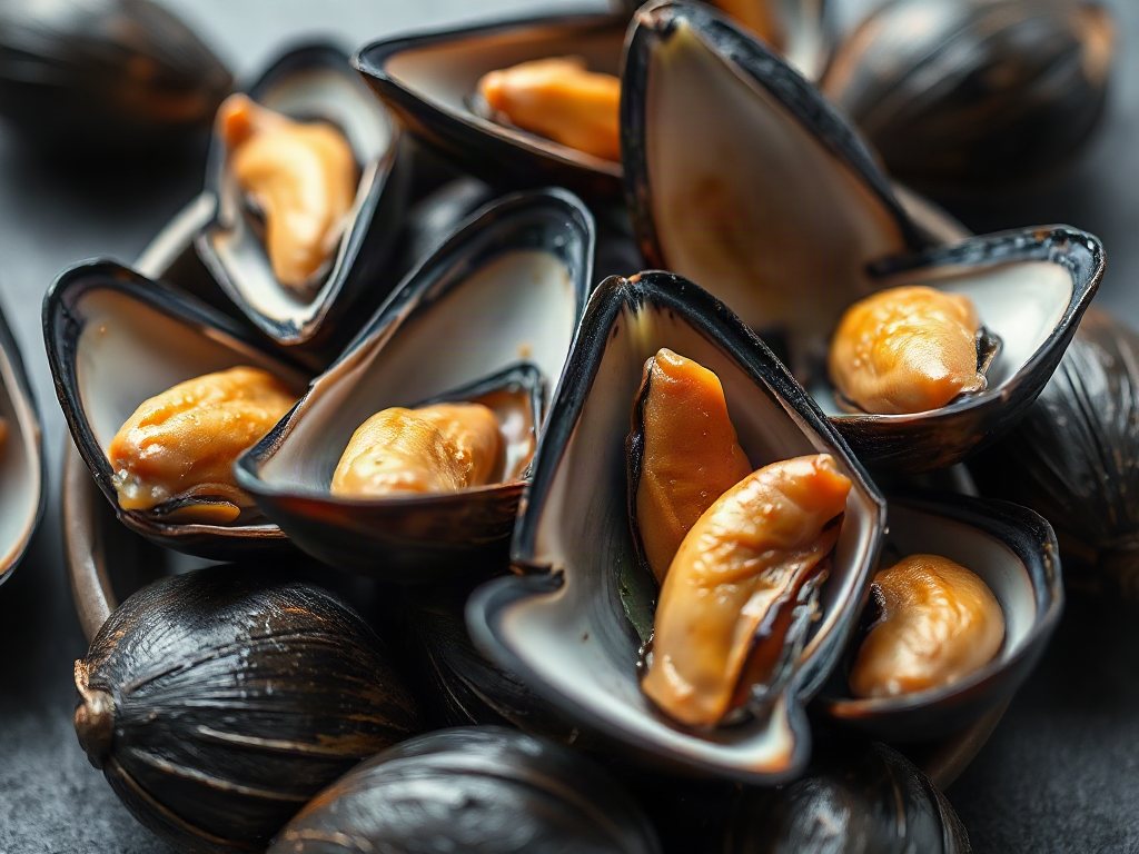 Mussels nutrition, protein, minerals, and safety